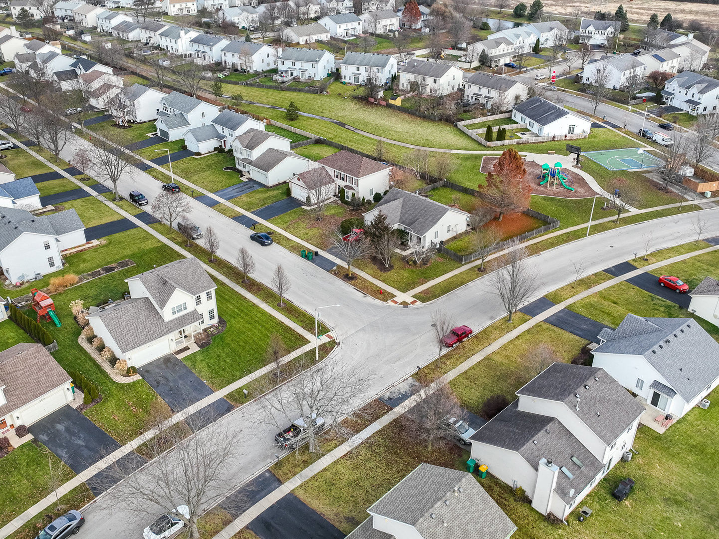 5519 Stonybrook Drive Plainfield, IL 60586 - Photo 2 of 27 an aerial view of a city