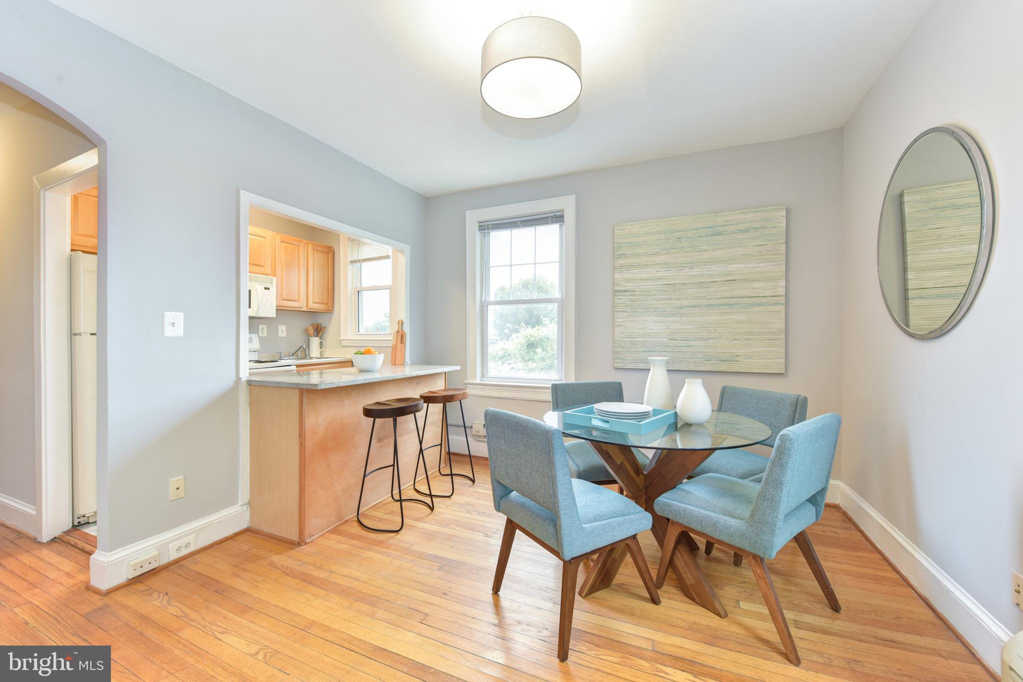 3520 W Place Northwest, Unit 206 Washington, DC 20007 - Photo 9 of 19 Dining Room/Kitchen