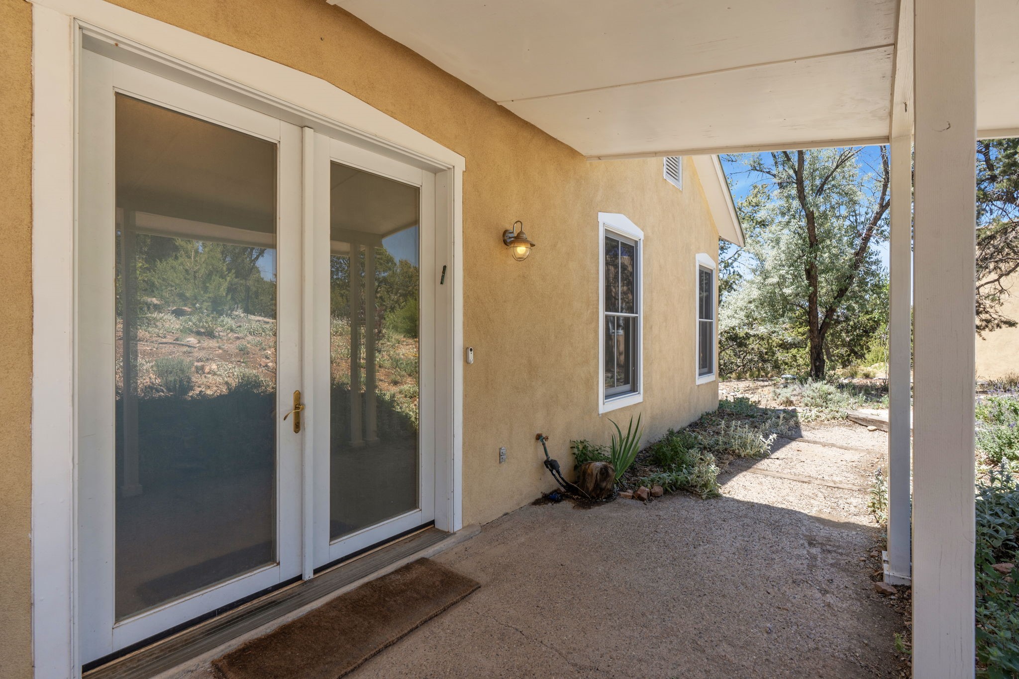 36 San Sebastian Road Santa Fe, NM 87505 - Photo 5 of 60 Main House Entry Portal