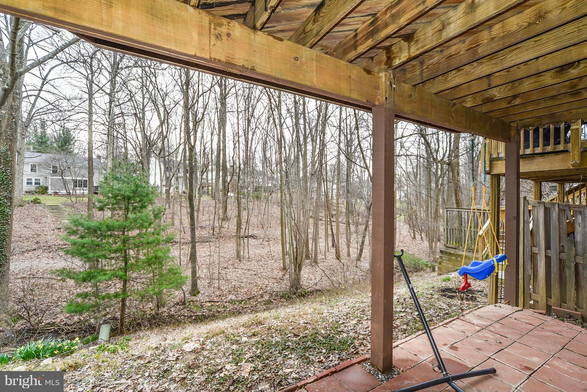 321 Lyric Lane Silver Spring, MD 20901 - Photo 24 of 30 Exterior (Rear): View of woods/creek from patio