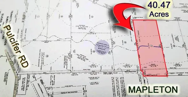 $39,500 | Lot 7 Off Pulcifer Road, Mapleton, ME 04757