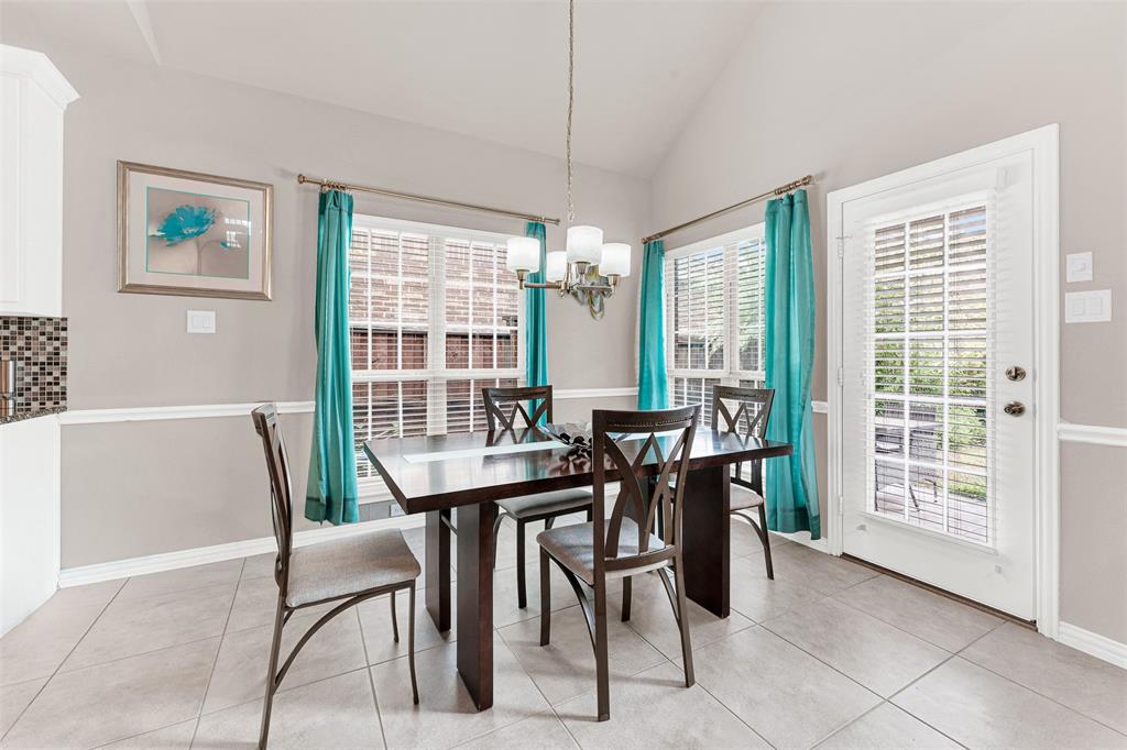 128 Chestnut Lane Red Oak, TX 75154 - Photo 12 of 28 a view of a dining room with furniture window and outside view