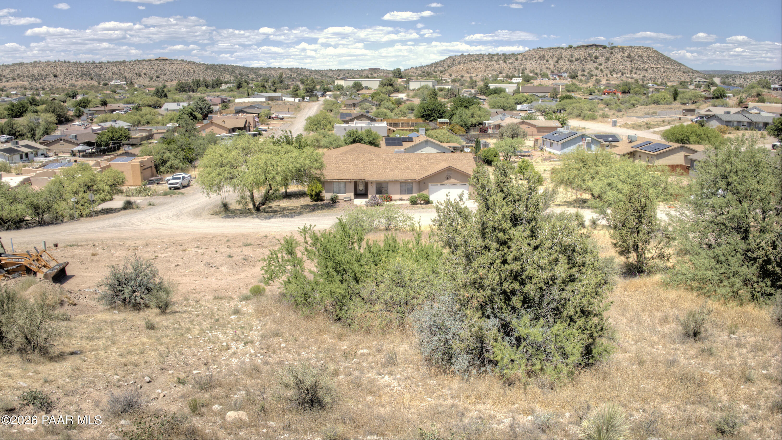 4555 East Goldmine Road Lake Montezuma, AZ 86335 - Photo 4 of 11 an aerial view of residential houses with outdoor space