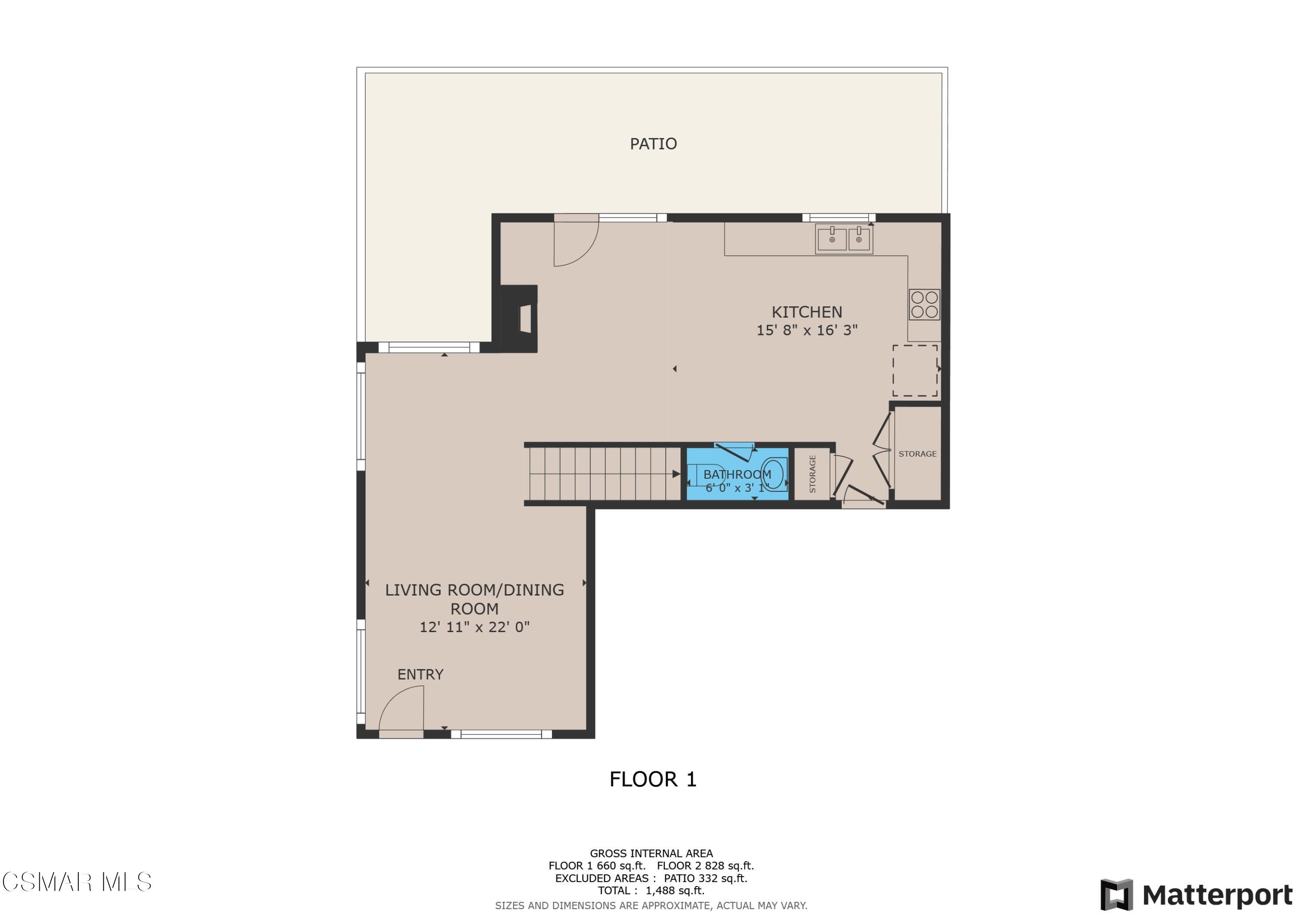 293 Springmist Lane Simi Valley, CA 93065 - Photo 35 of 50 a picture of a floor plan