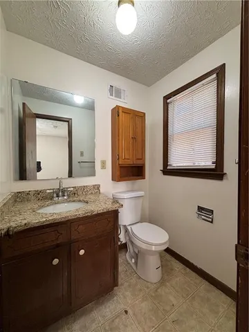 a view of a closet area