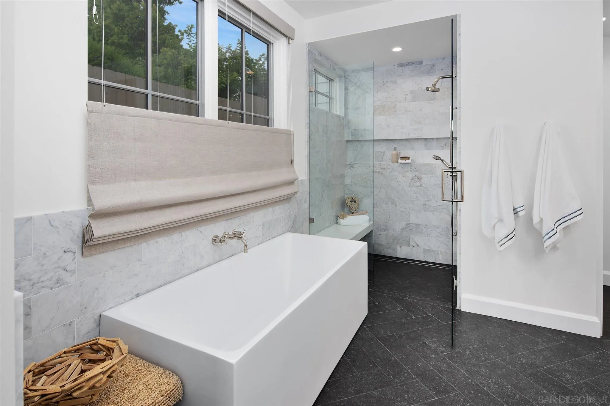 425 South Rios Avenue Solana Beach, CA 92075 - Photo 22 of 50 a bathroom with a tub and a shower