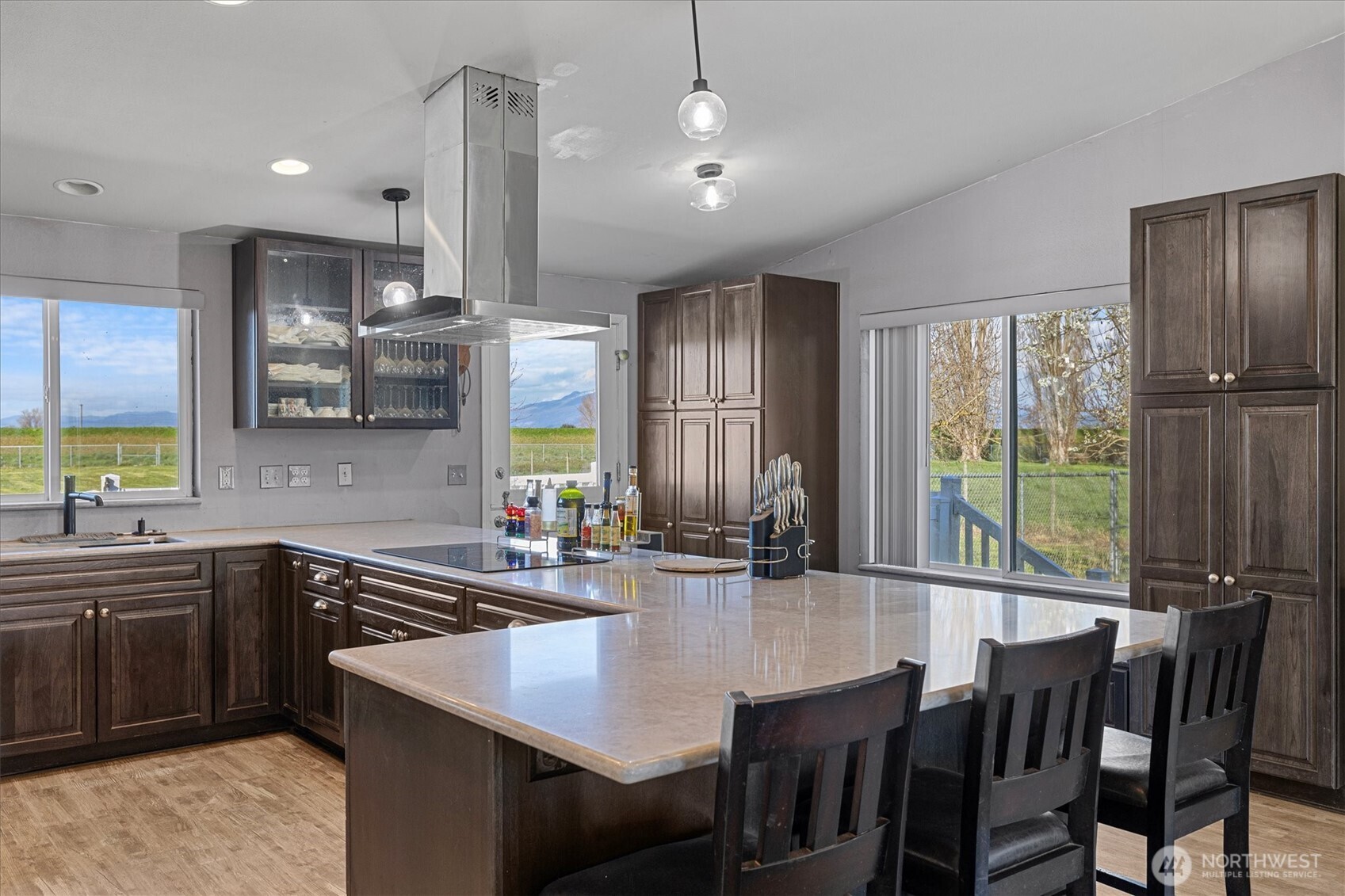 17771 Dunbar Road Mount Vernon, WA 98273 - Photo 5 of 38 a kitchen with lots of counter space a sink and appliances
