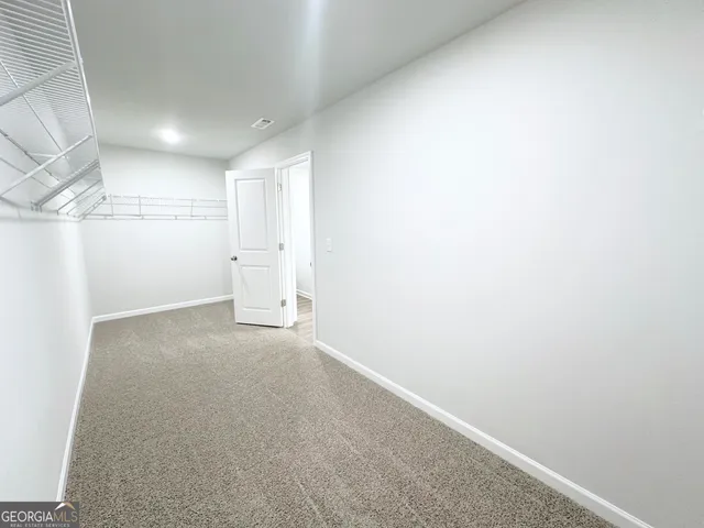 a view of empty room