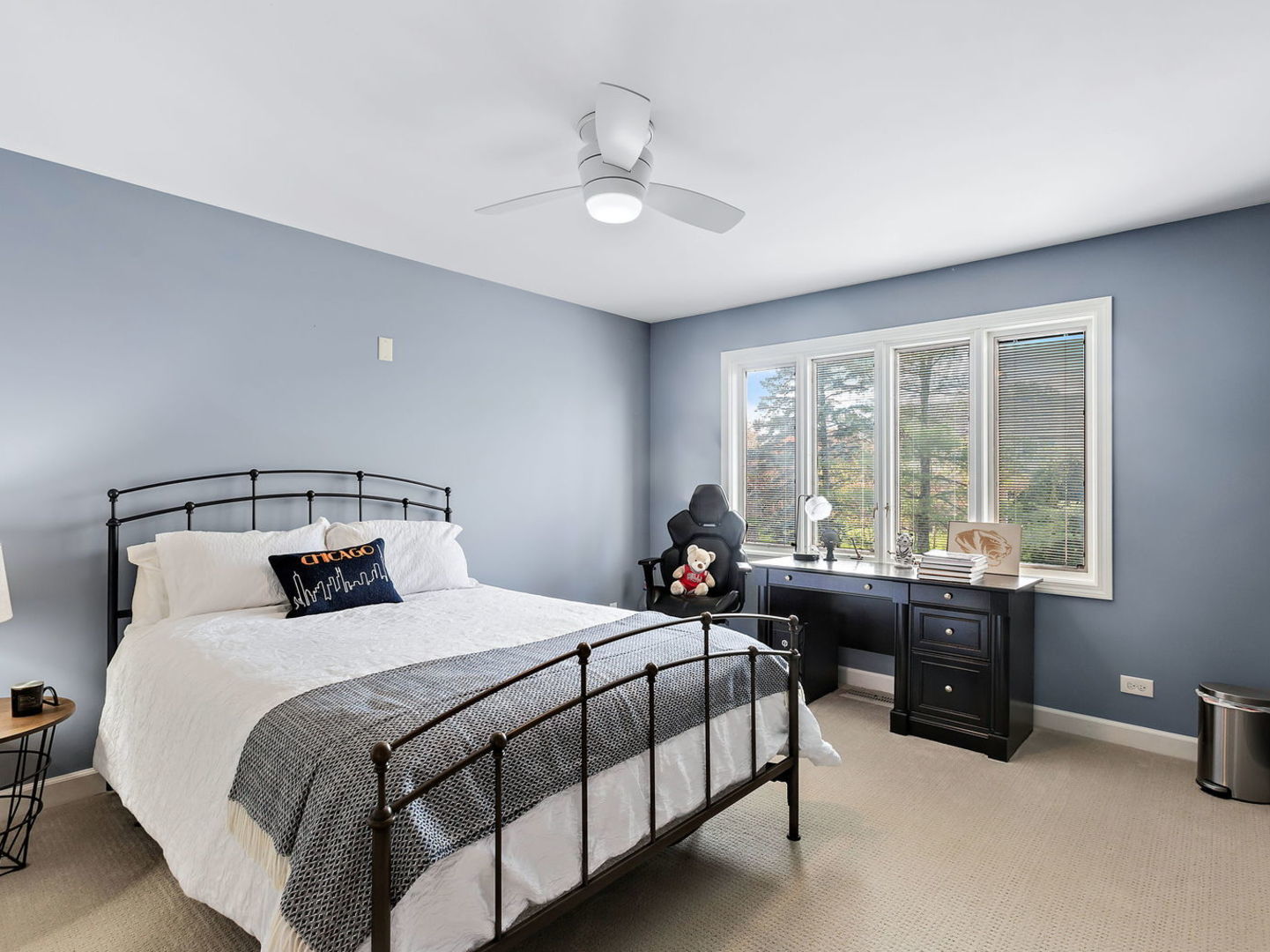 730 Valley Road Lake Forest, IL 60045 - Photo 21 of 33 a bedroom with a bed and a window