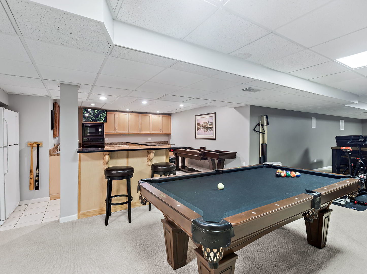 730 Valley Road Lake Forest, IL 60045 - Photo 24 of 33 a room with furniture pool table and windows