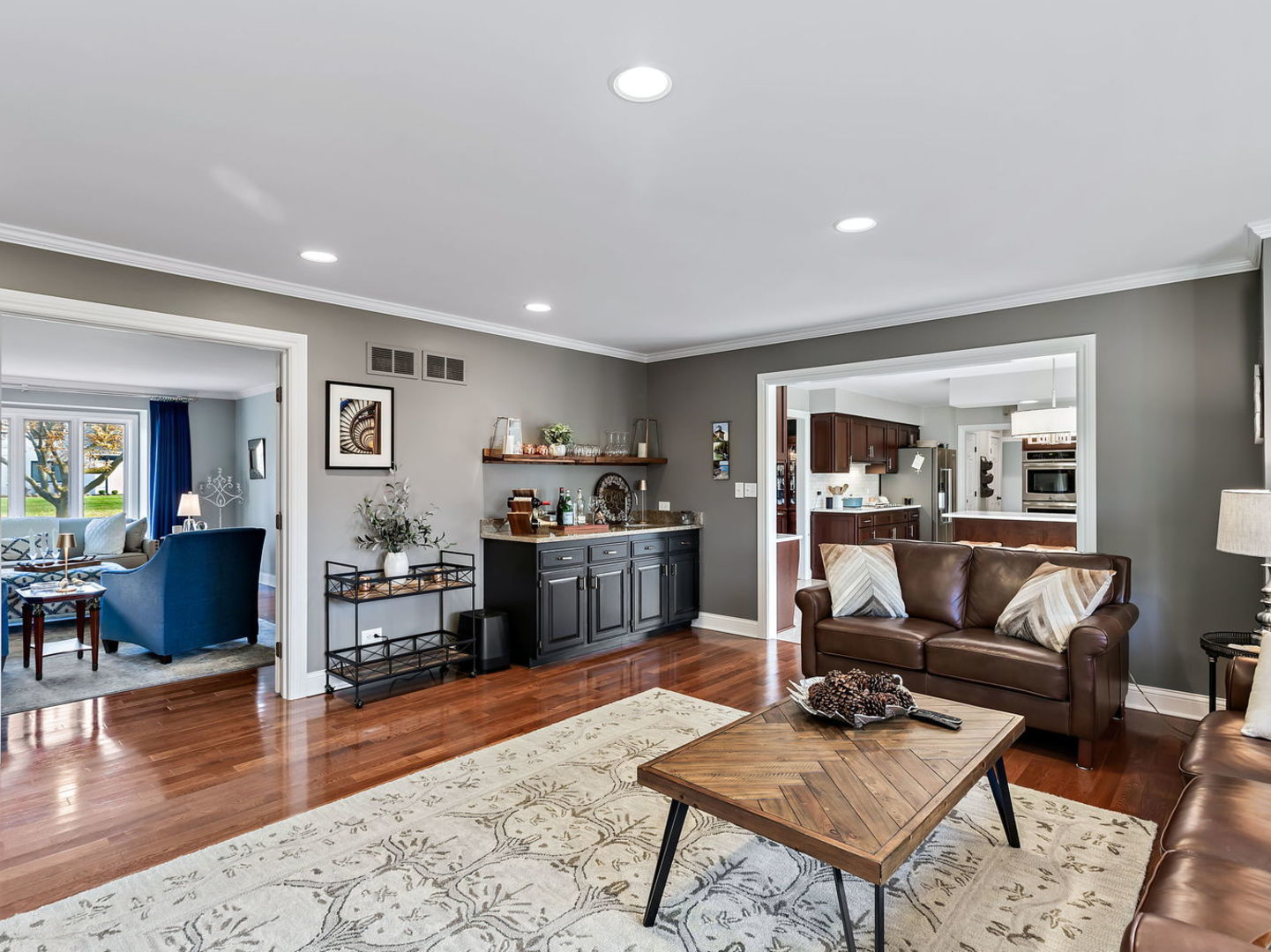 730 Valley Road Lake Forest, IL 60045 - Photo 6 of 33 a living room with furniture and wooden floor
