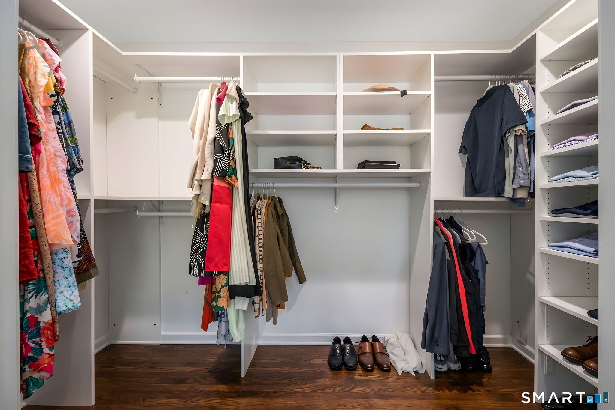 9 Sunset Ridge Drive Guilford, CT 06437 - Photo 20 of 40 a view of walk in closet with clothes and shoes
