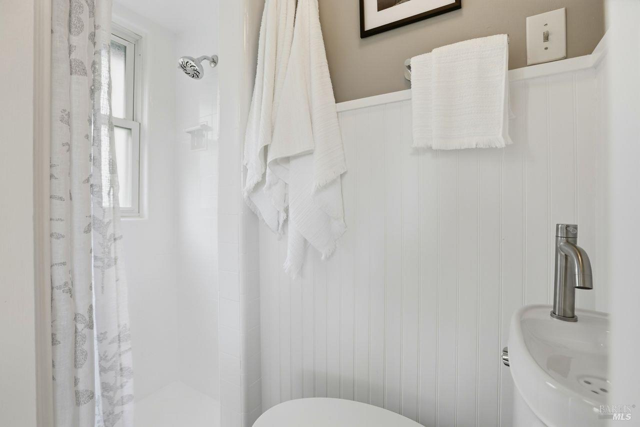 420 Ridge Road Novato, CA 94947 - Photo 38 of 56 Little primary bath with unique sink