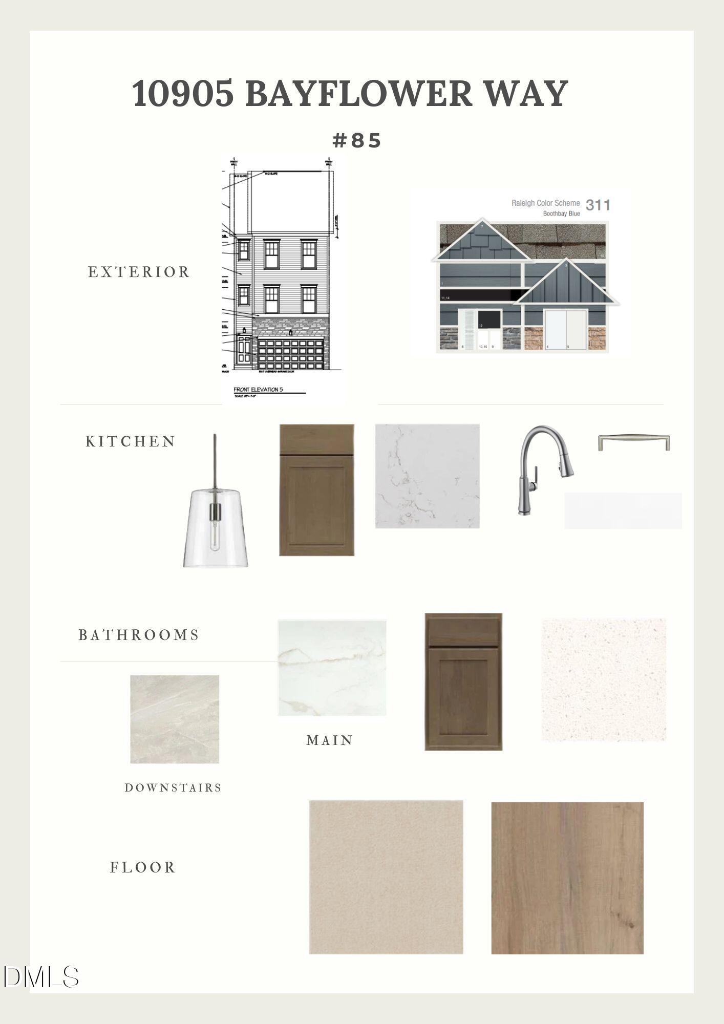 10905 Bayflower Way Raleigh, NC 27617 - Photo 6 of 49 White Vintage Floral Work Schedule Plann