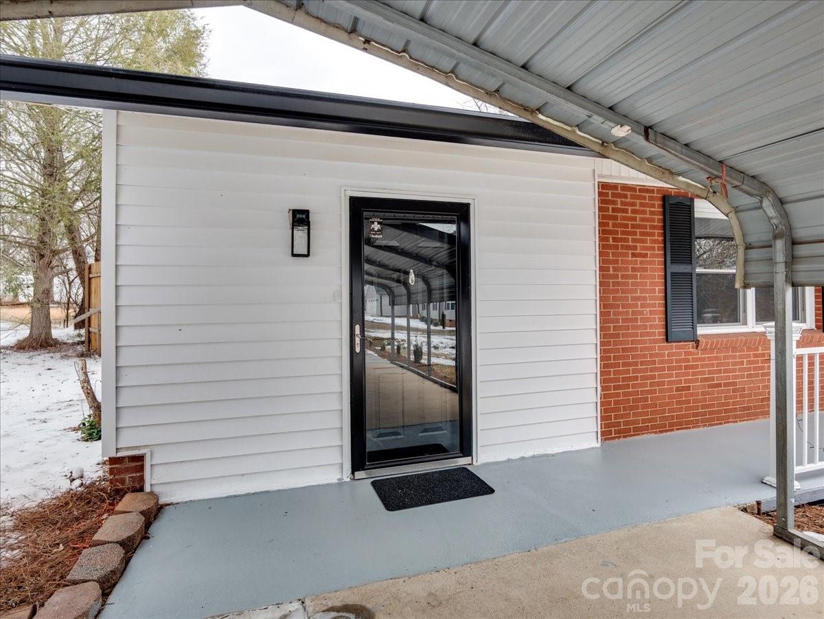 2563 Marble Street Newton, NC 28658 - Photo 8 of 40 a view of a door of the house