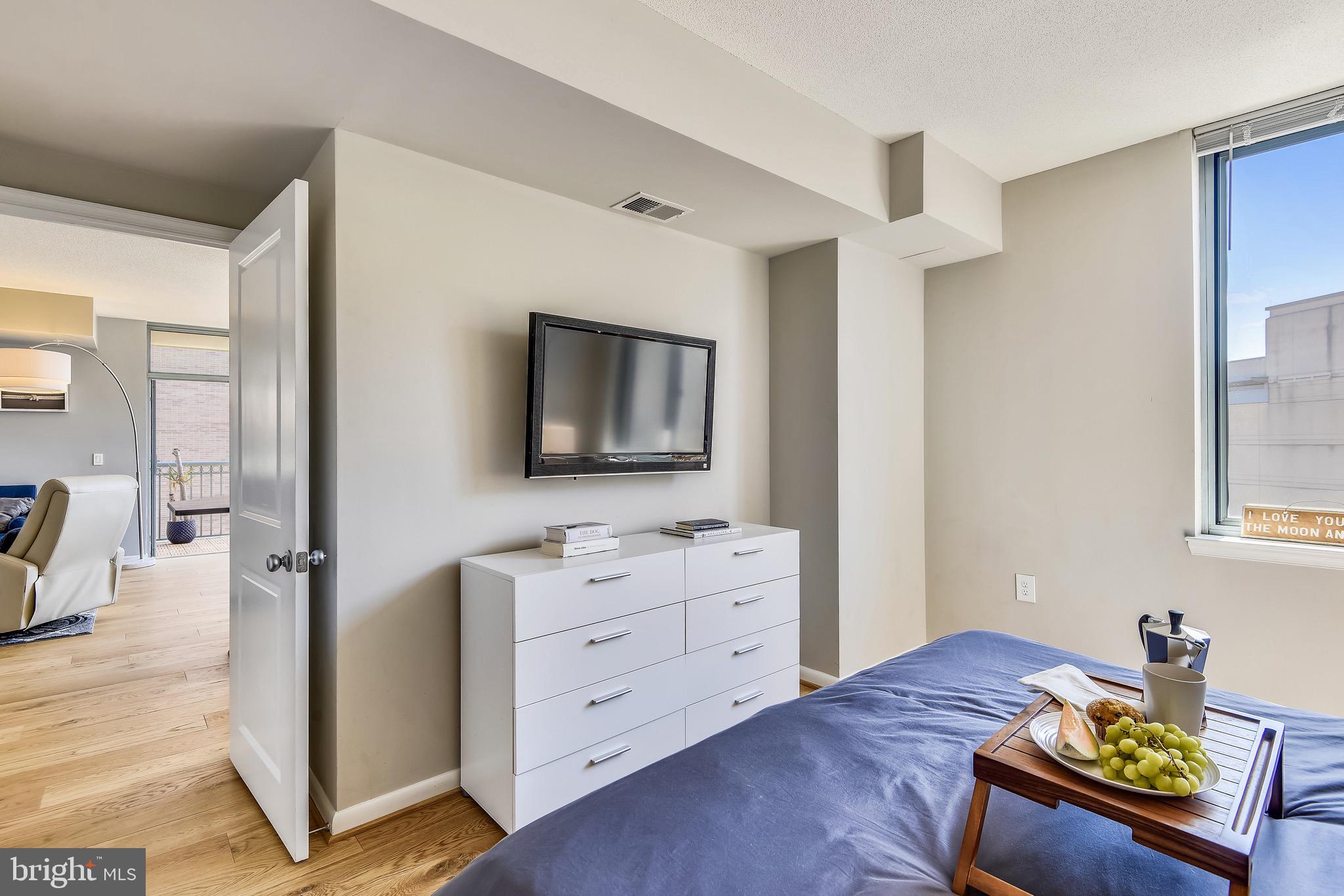 851 North Glebe Road, Unit 1505 Arlington, VA 22203 - Photo 18 of 85 Bedroom 1 w/ Hardwood Flooring