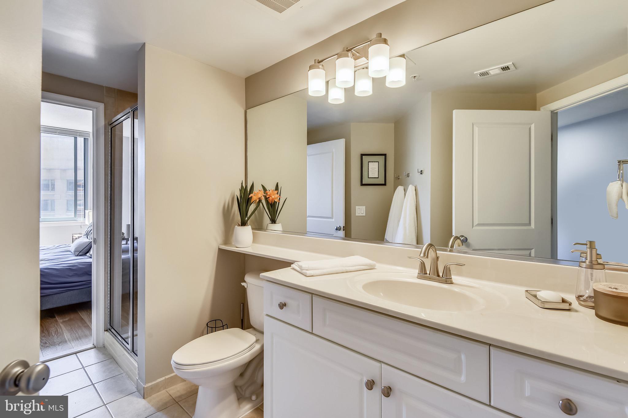 851 North Glebe Road, Unit 1505 Arlington, VA 22203 - Photo 19 of 85 Bathroom 1 w/ Shower Stall and Large Vanity