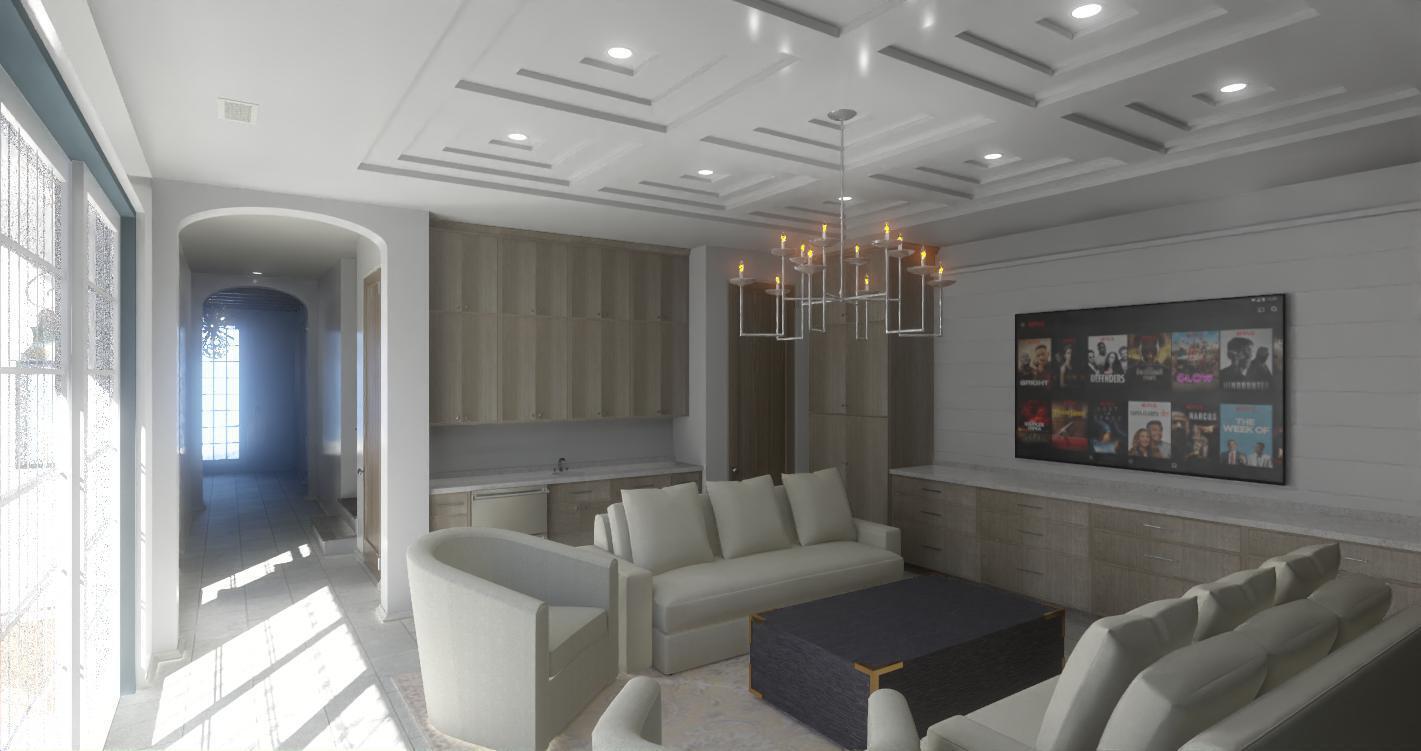 127 Elbow Beach Road Inlet Beach, FL 32461 - Photo 9 of 12 a living room with furniture and a glass door