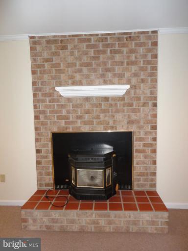 1228 Nottingham Road Westminster, MD 21157 - Photo 26 of 29 Lower level Family Room Pellet stove