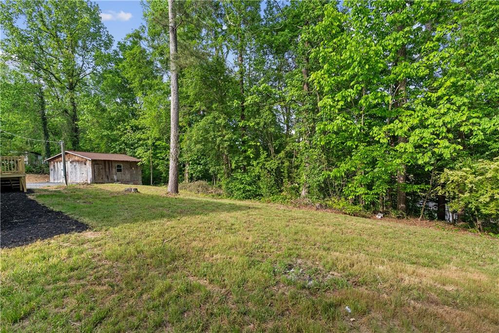 120 James Street Northwest Resaca, GA 30735 - Photo 29 of 31 a view of a big yard with plants and large trees