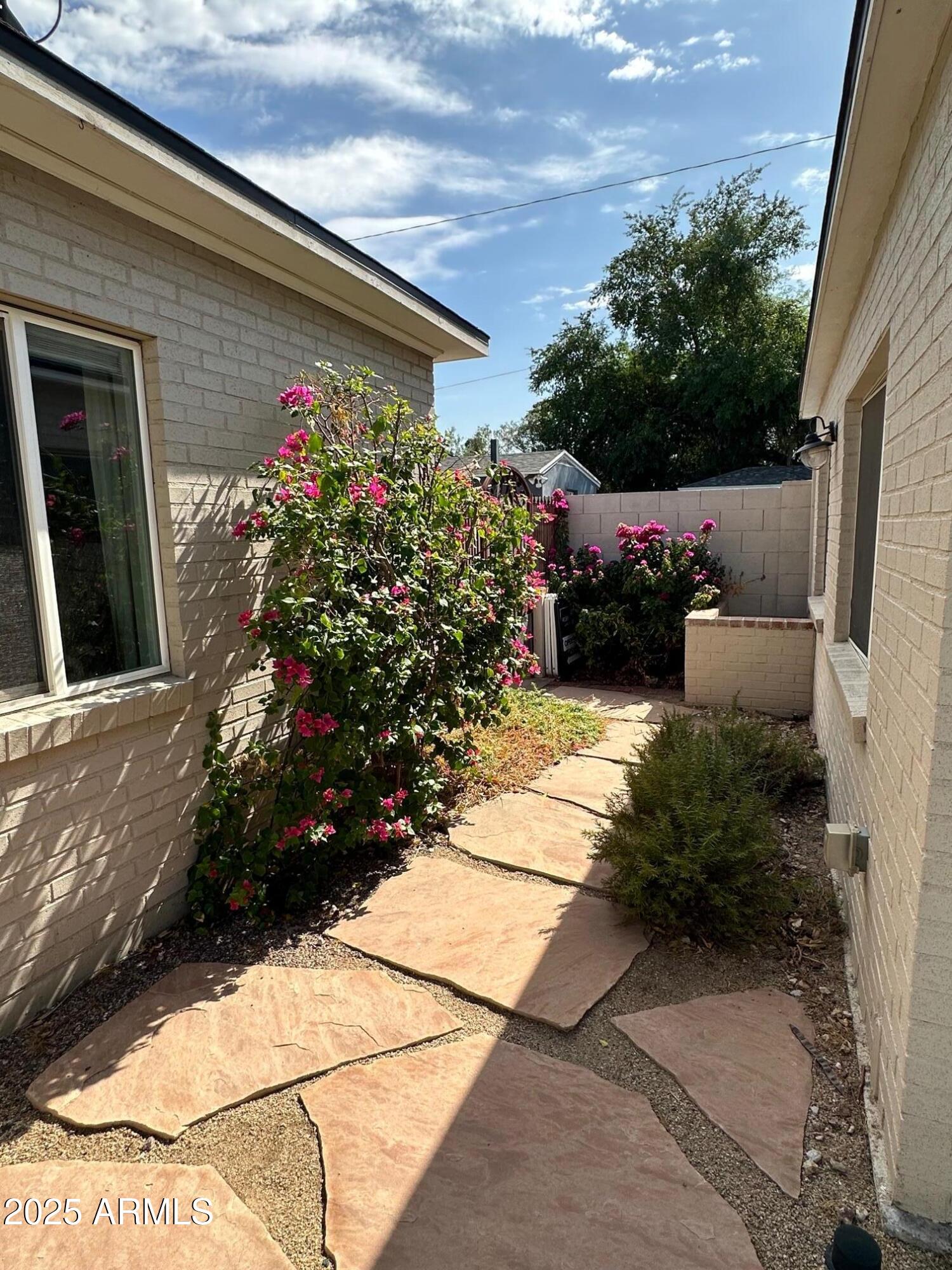 1315 West Holly Street Phoenix, AZ 85007 - Photo 17 of 24 a view of a backyard with potted plants