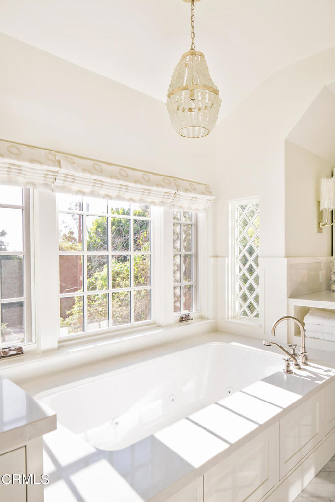 233 Hillside Road South Pasadena, CA 91030 - Photo 50 of 64 a spacious bathroom with a large tub sink and shower