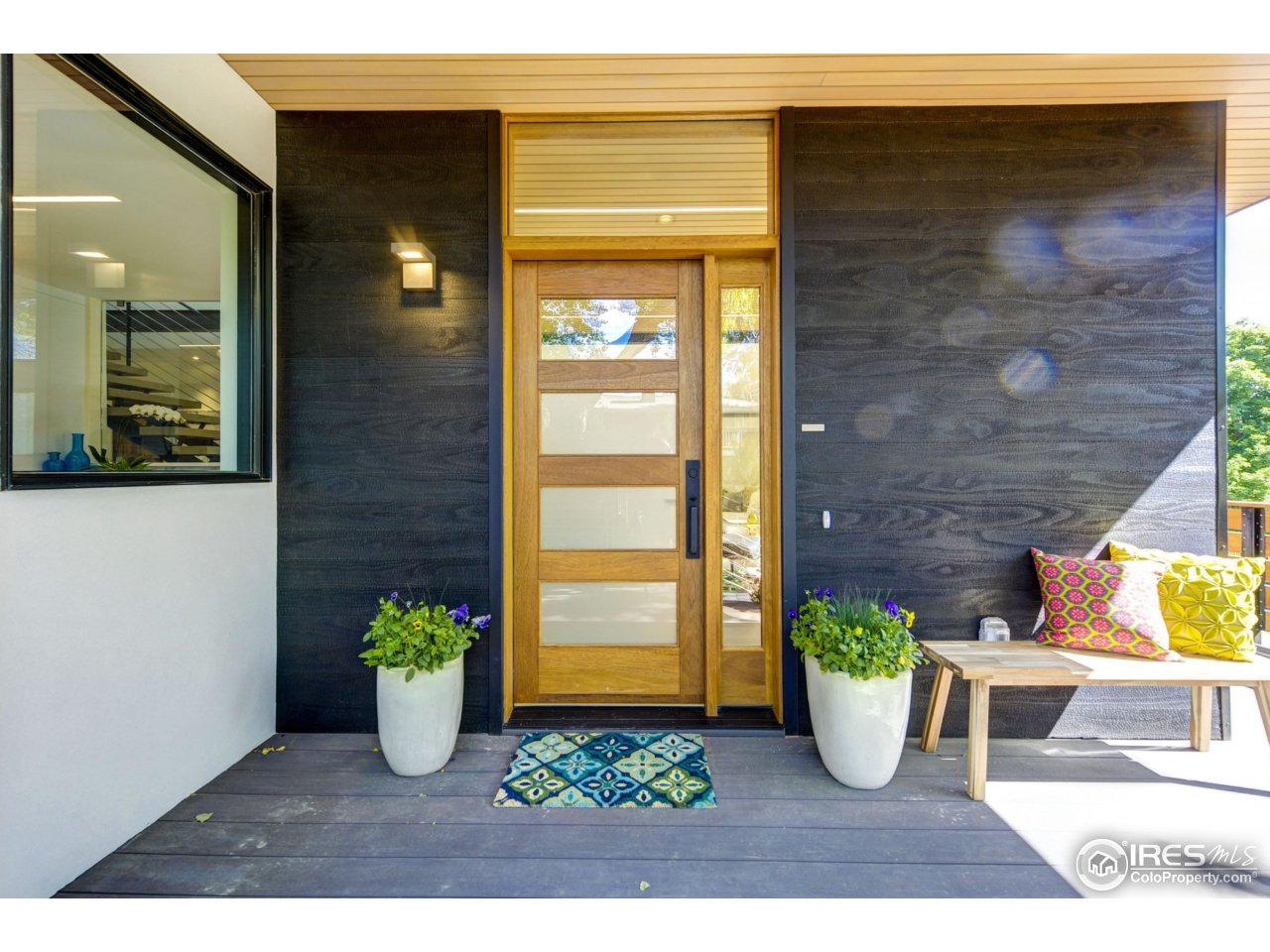 2725 6th Street Boulder, CO 80304 - Photo 26 of 40 a view of a porch with dining area