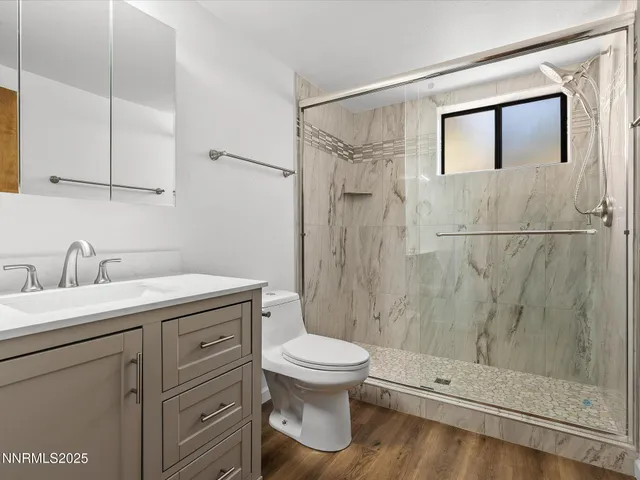 a backyard of a house