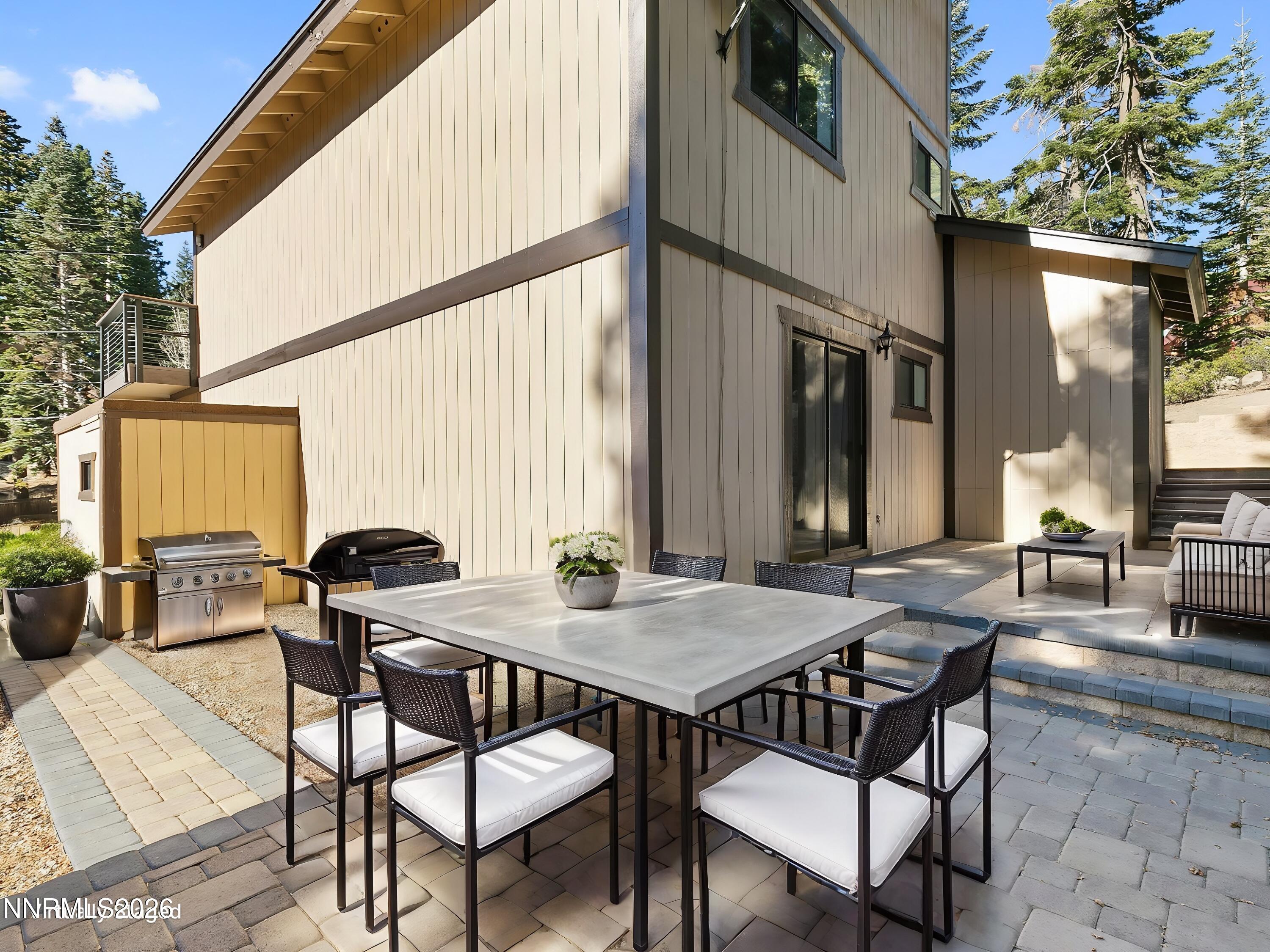 449 Andria Drive Stateline, NV 89449 - Photo 35 of 77 449 Andria Staged Back Deck Small