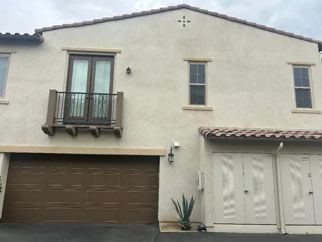a view of front door of house