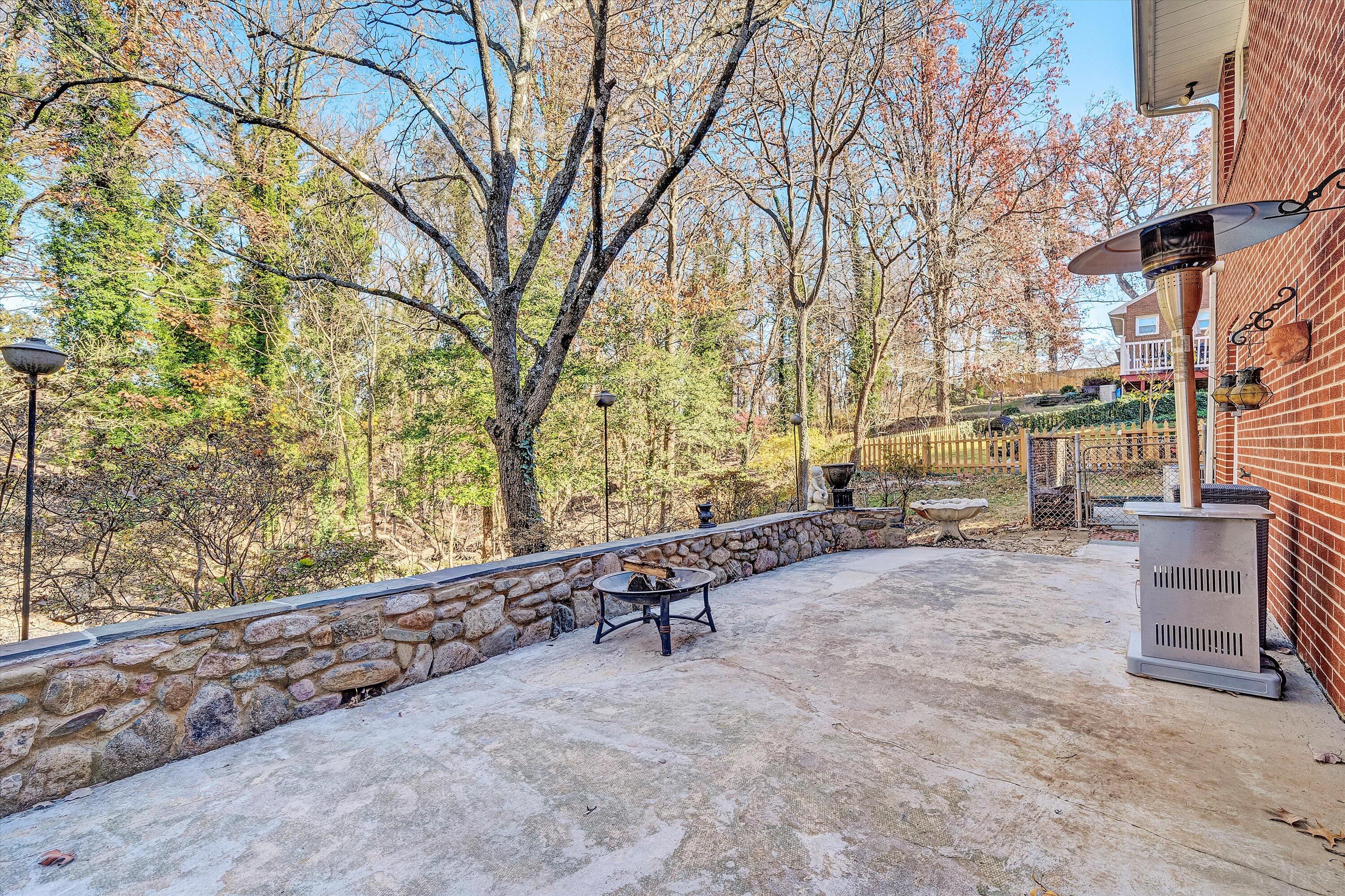 3558 Wright Road Southwest Roanoke, VA 24015 - Photo 27 of 30 a backyard of a house with outdoor seating