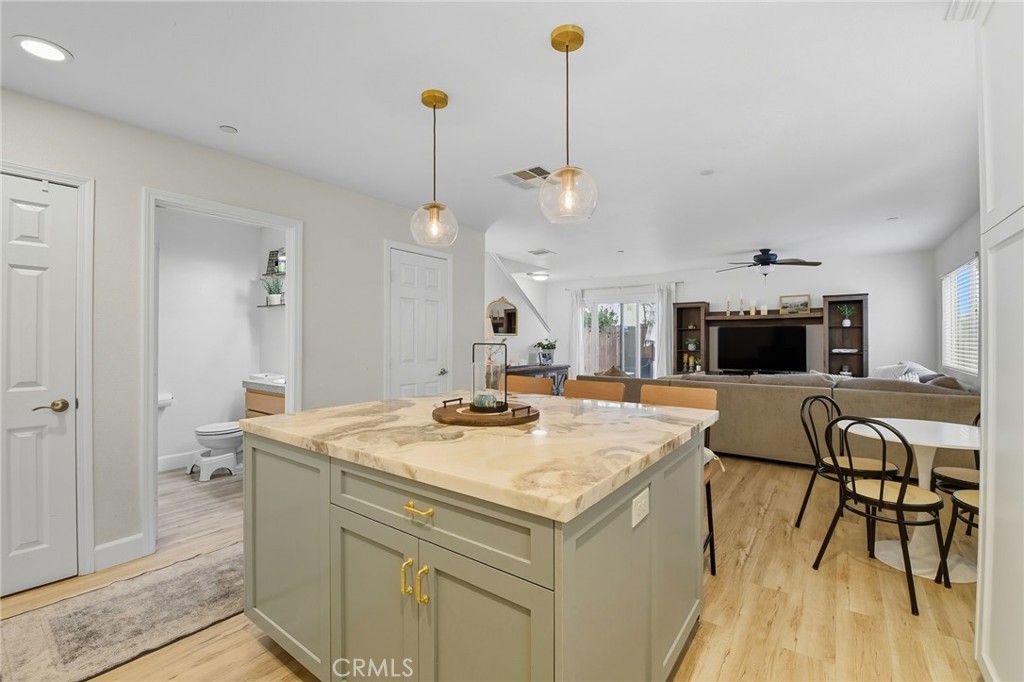 21711 Doss Place Saugus, CA 91350 - Photo 5 of 27 a view of a kitchen from a dining room