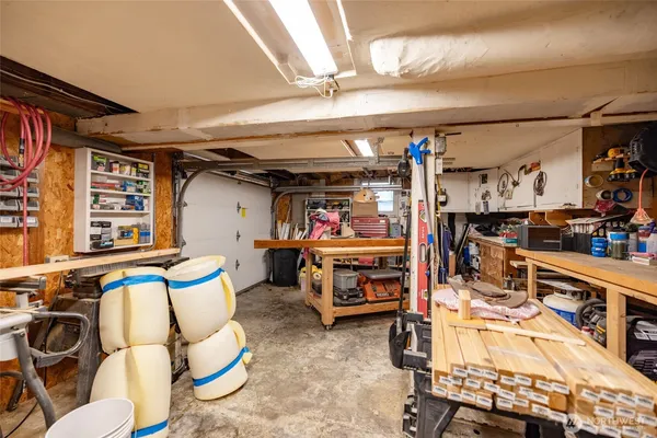 a storage room