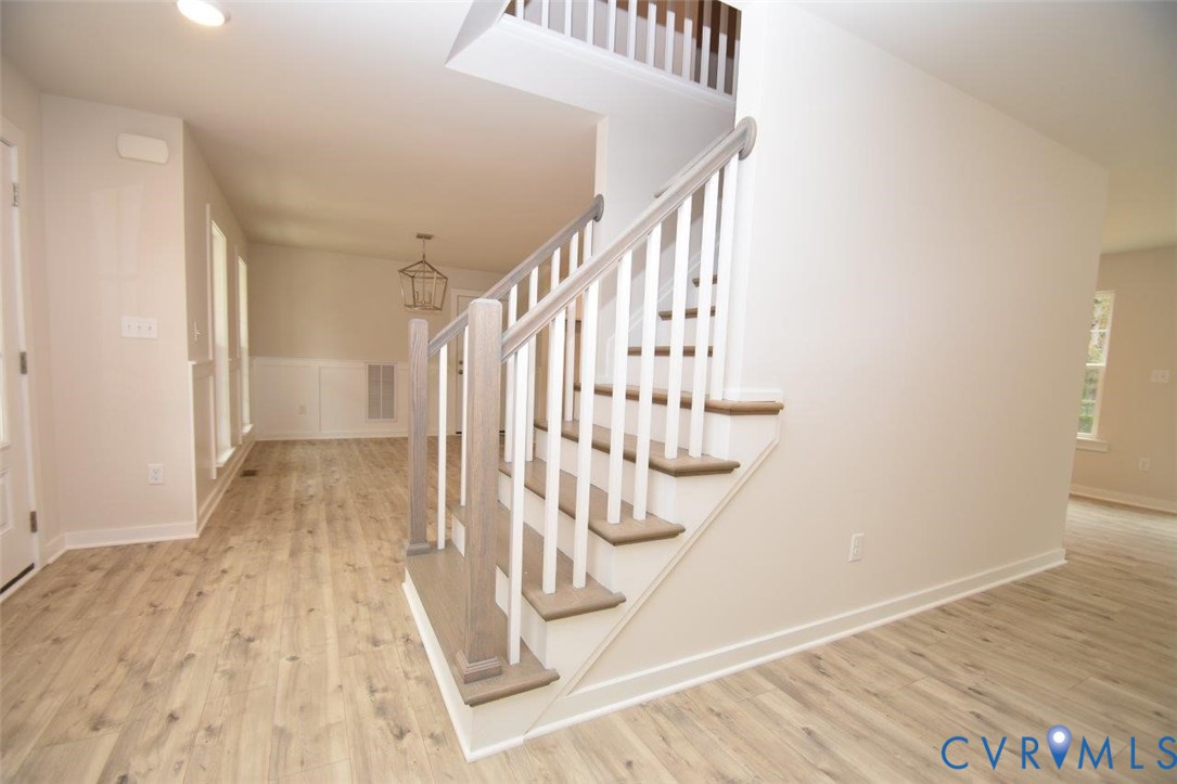 375 Amick Road Louisa, VA 23093 - Photo 15 of 25 a view of entryway with wooden floor