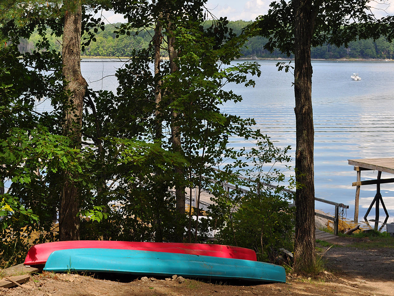 Lot 6 Hunter's Landing Road Walpole, ME 04573 - Photo 9 of 12 1-Kayaks & Dock-1280