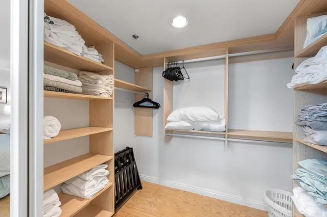 a view of walk in closet