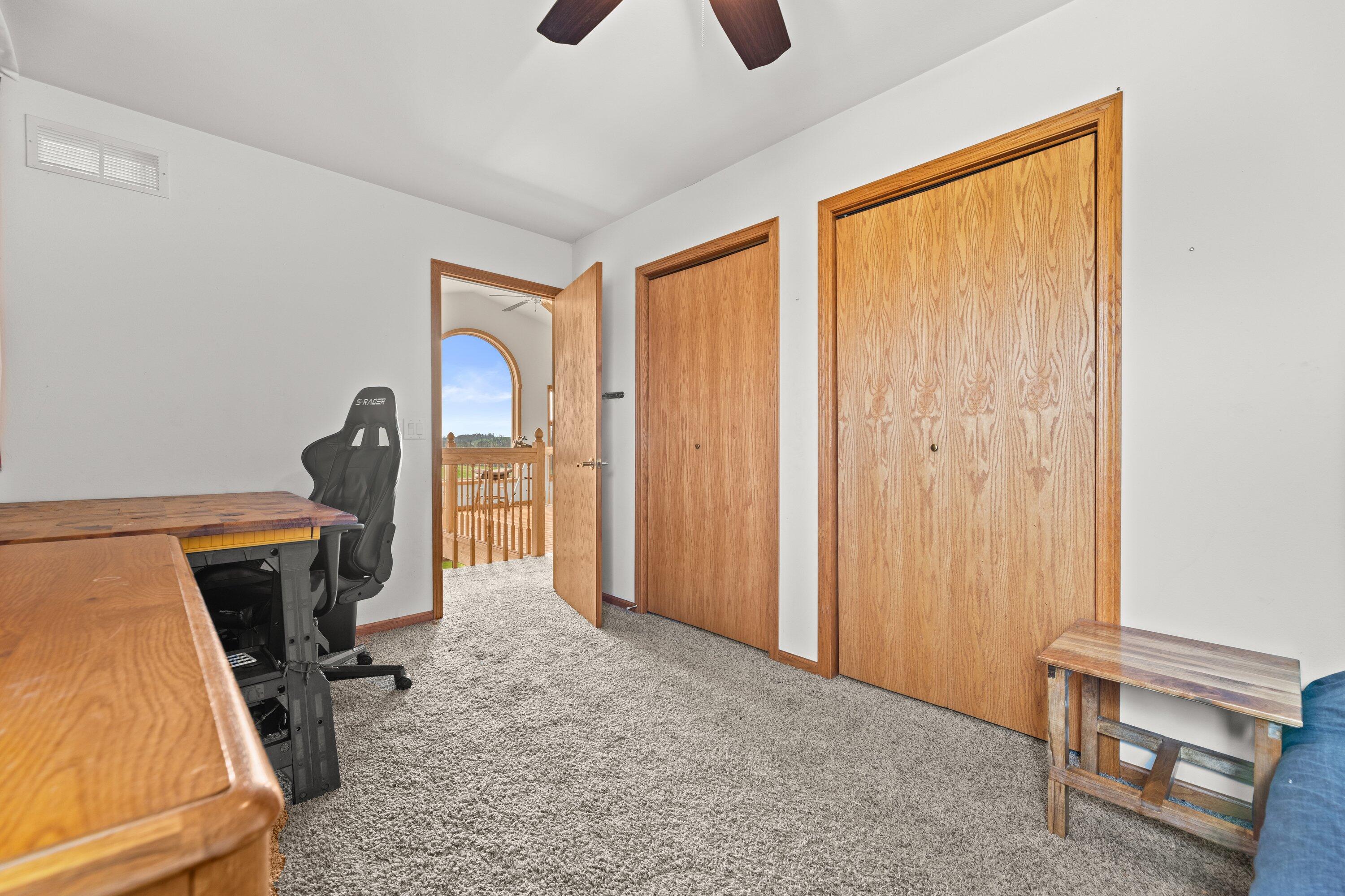 7293 Aurora Road Addison, WI 53090 - Photo 48 of 95 dbl closets bedroom 4 upper