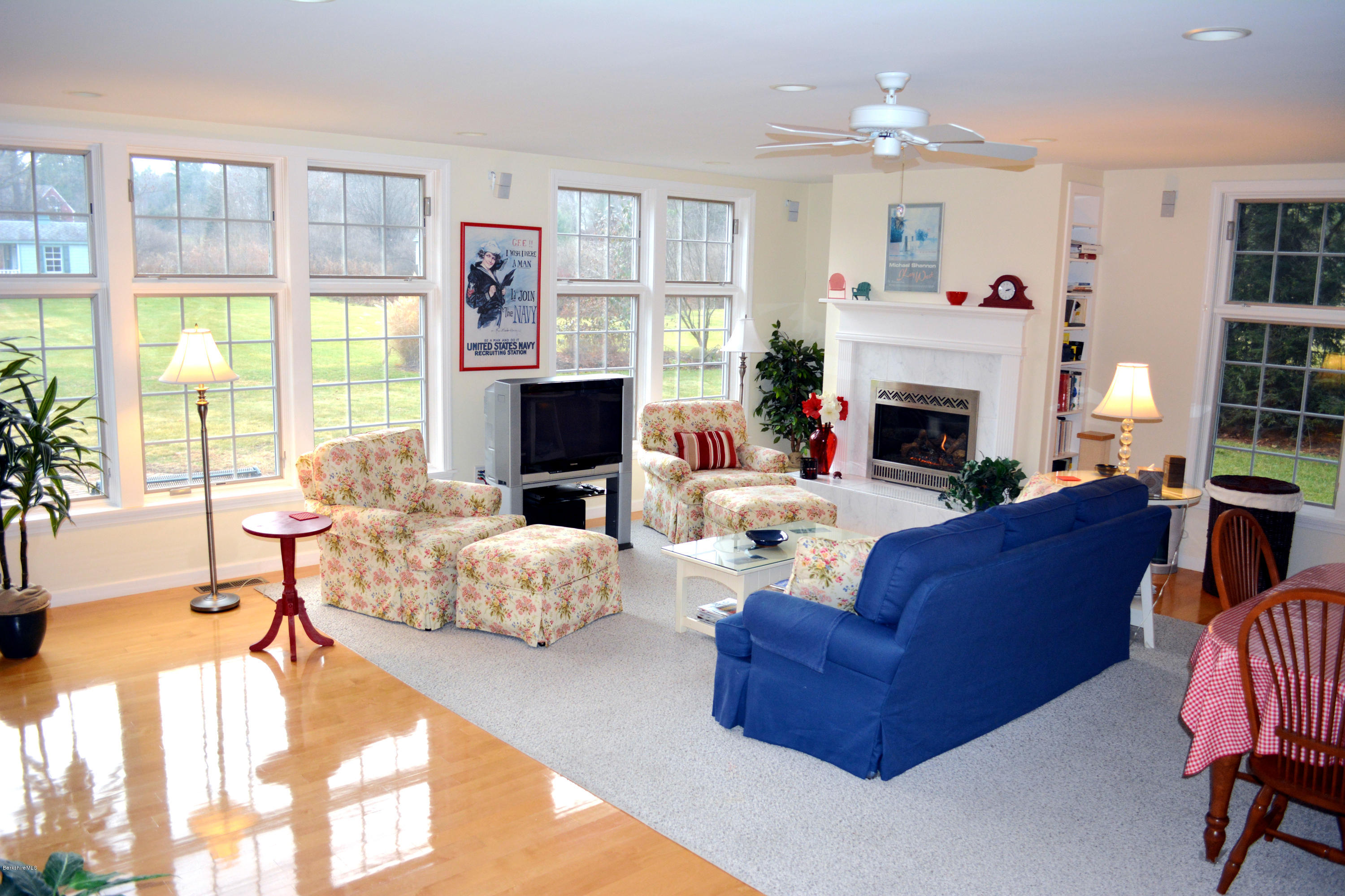 54 King William Road Lenox, MA 01240 - Photo 4 of 41 Family Room 1