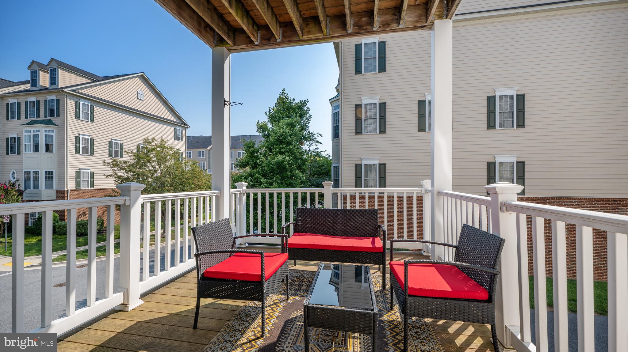 653 Cedar Spring Street Gaithersburg, MD 20877 - Photo 18 of 21 Balcony Access from Bedroom 2