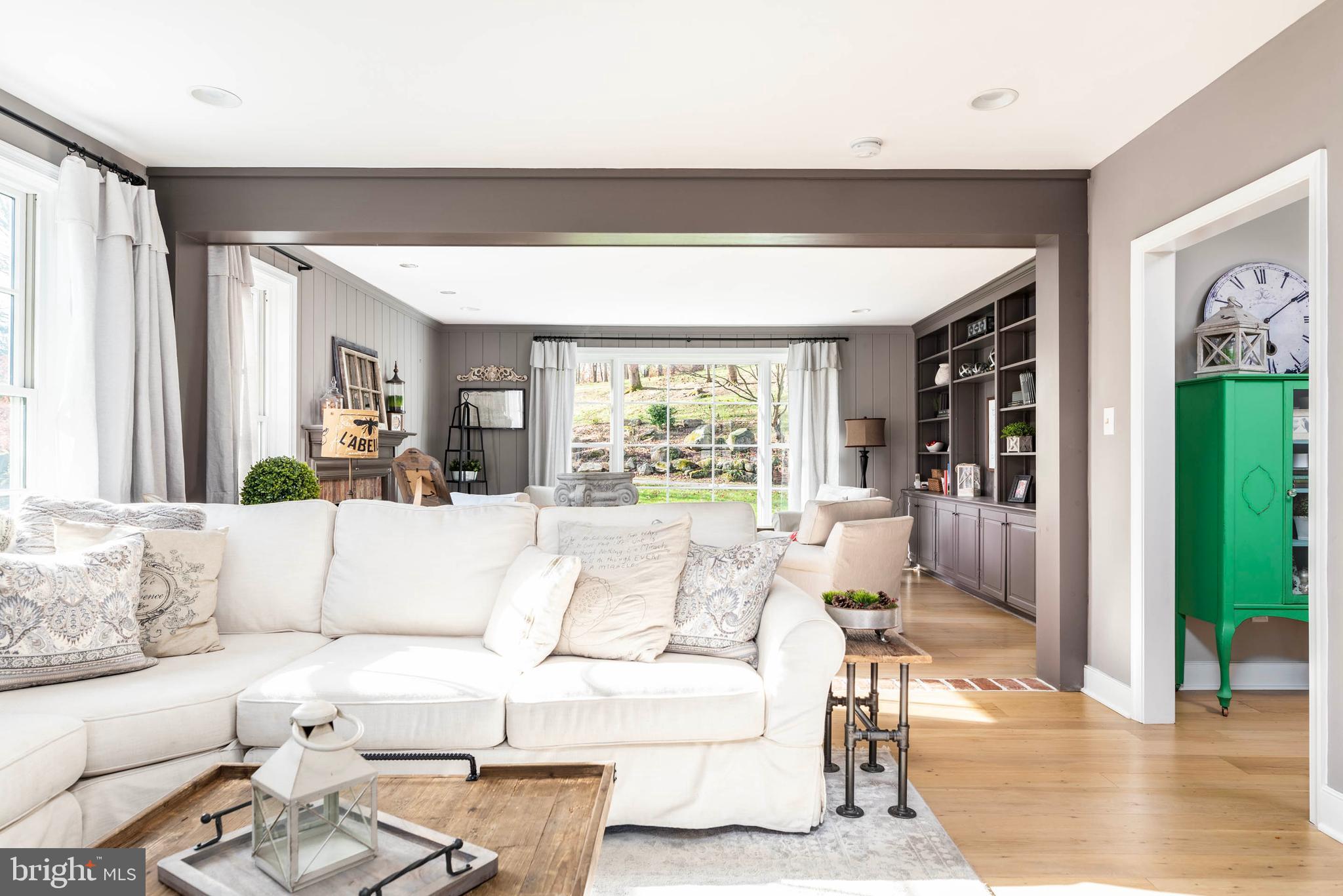 38 Rabbit Run Road Malvern, PA 19355 - Photo 8 of 67 Living Room with view of Library.