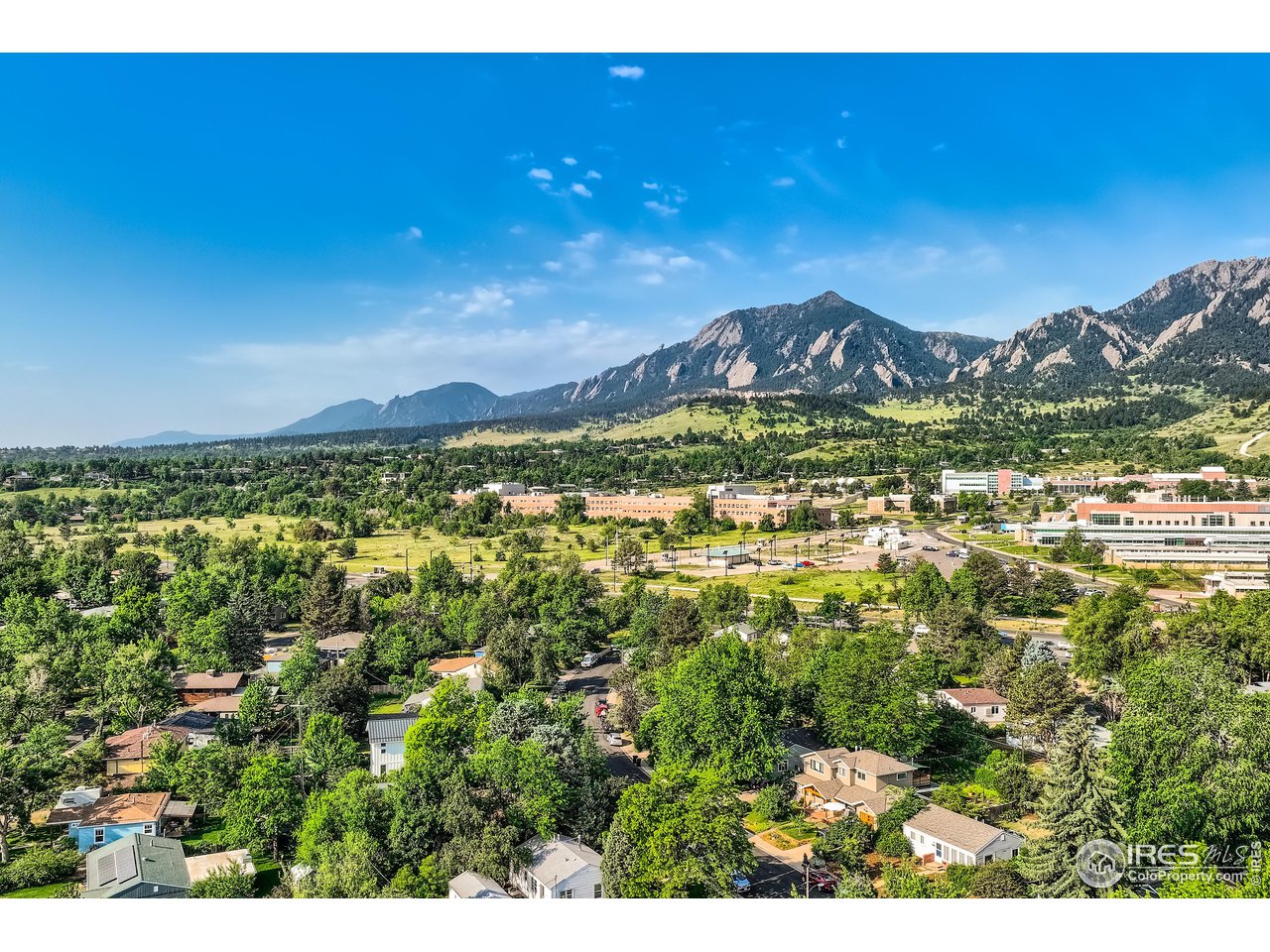 315 29th Street Boulder, CO 80305 - Photo 3 of 29 a view of a city with lots of residential buildings
