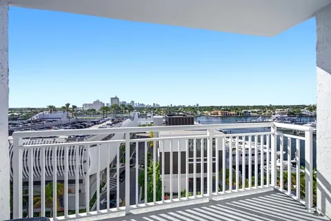 a view of city from a roof deck