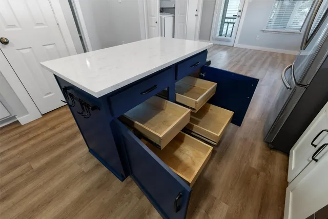 a view of livingroom with hardwood floor and window