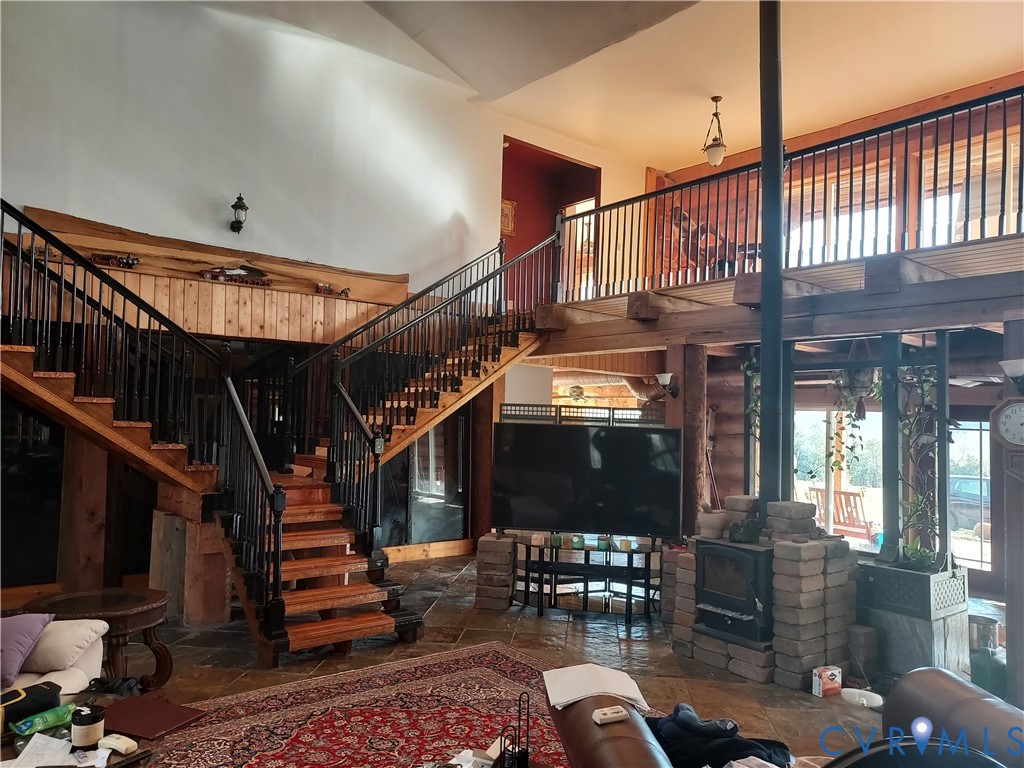 6430 River Road West Columbia, VA 23038 - Photo 11 of 48 a view of entryway livingroom and hall