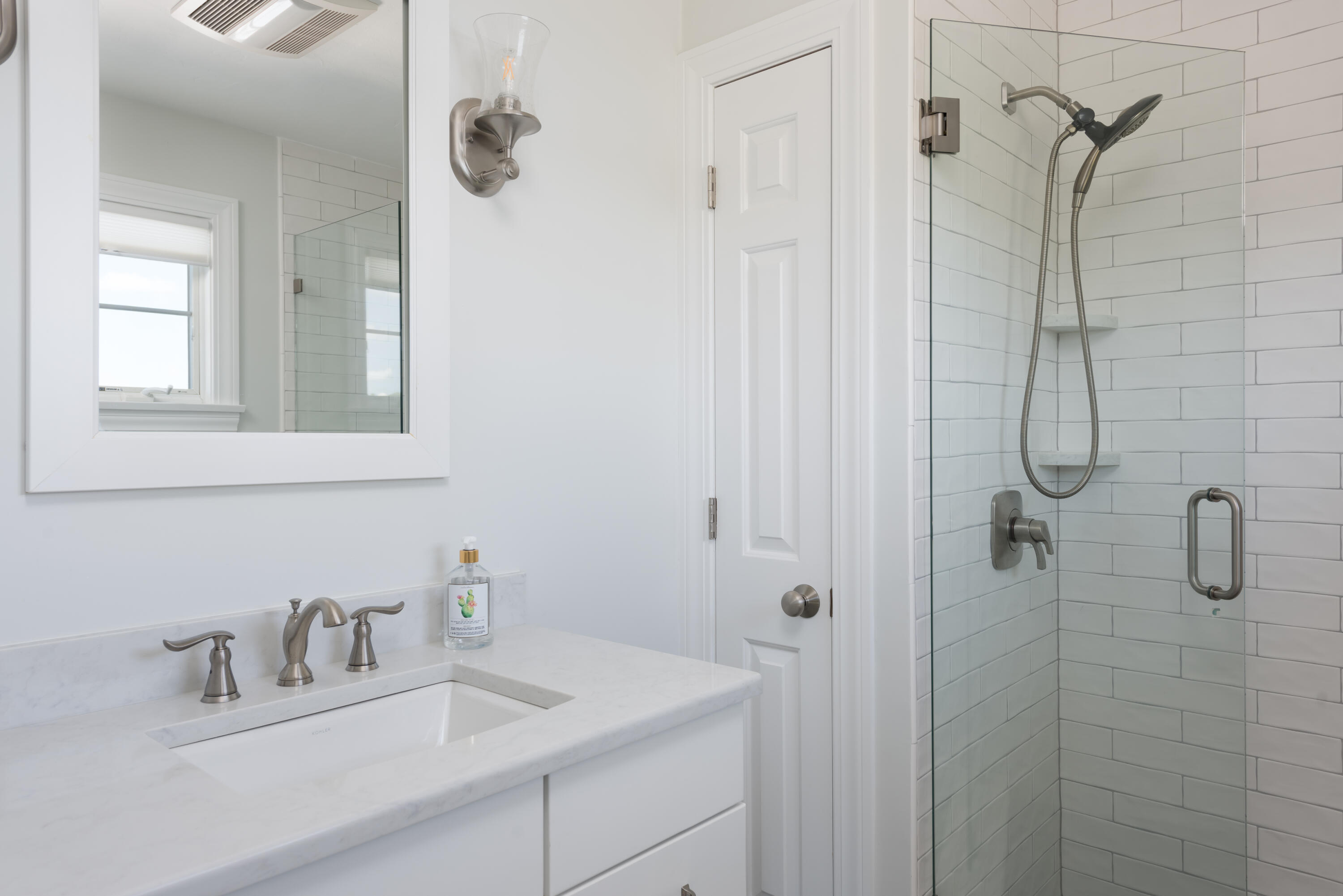 51 Robinwood Road Buzzards Bay, MA 02532 - Photo 15 of 27 a bathroom with a sink vanity and shower
