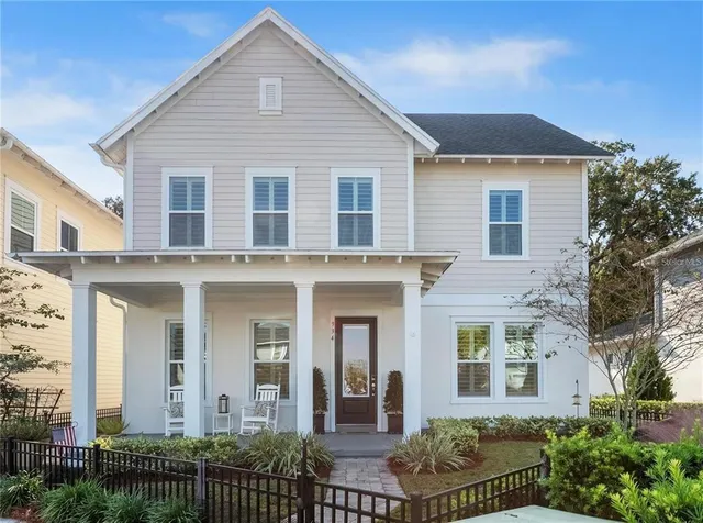 front view of a house