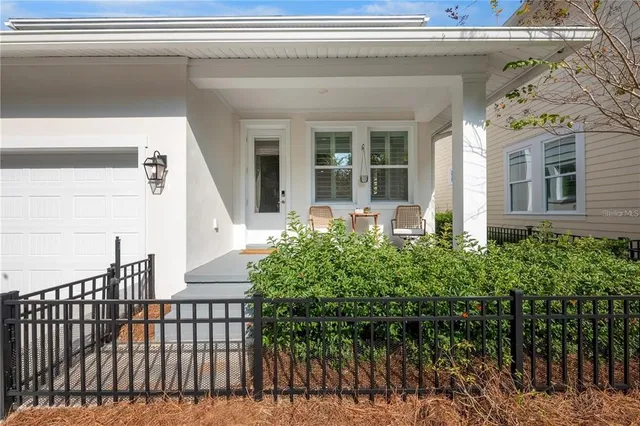 a front view of a house with a porch
