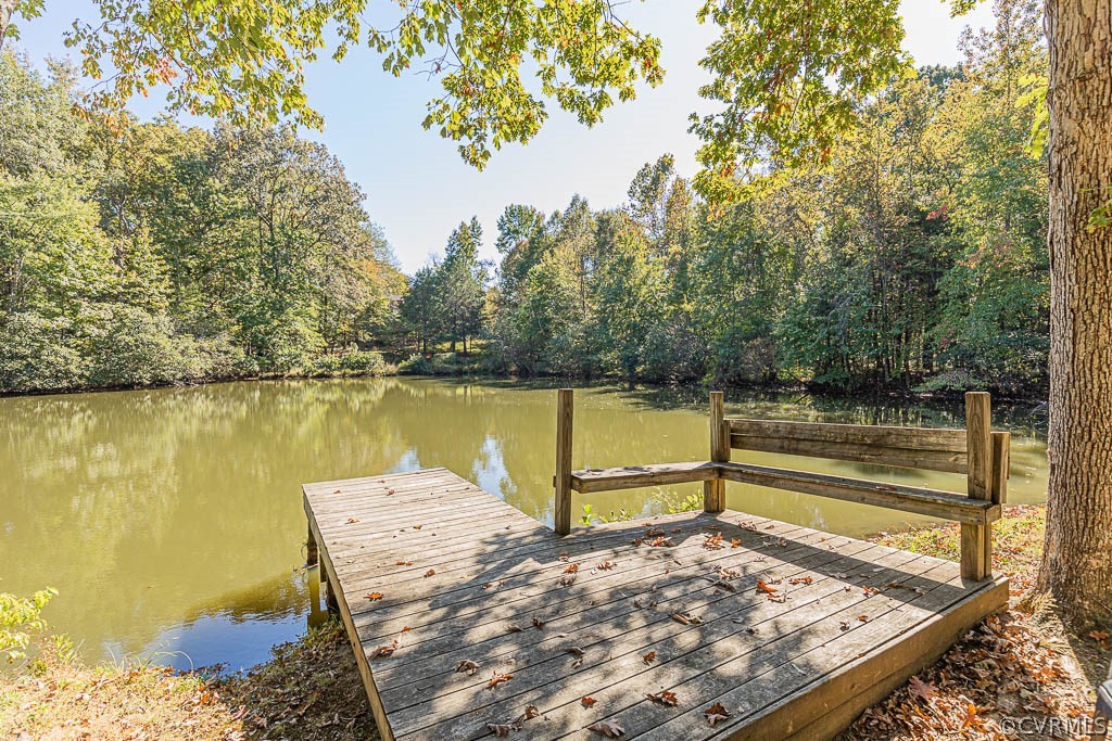 2090 Strawberry Run Crozier, VA 23039 - Photo 43 of 47 a view of a lake with a mountain view