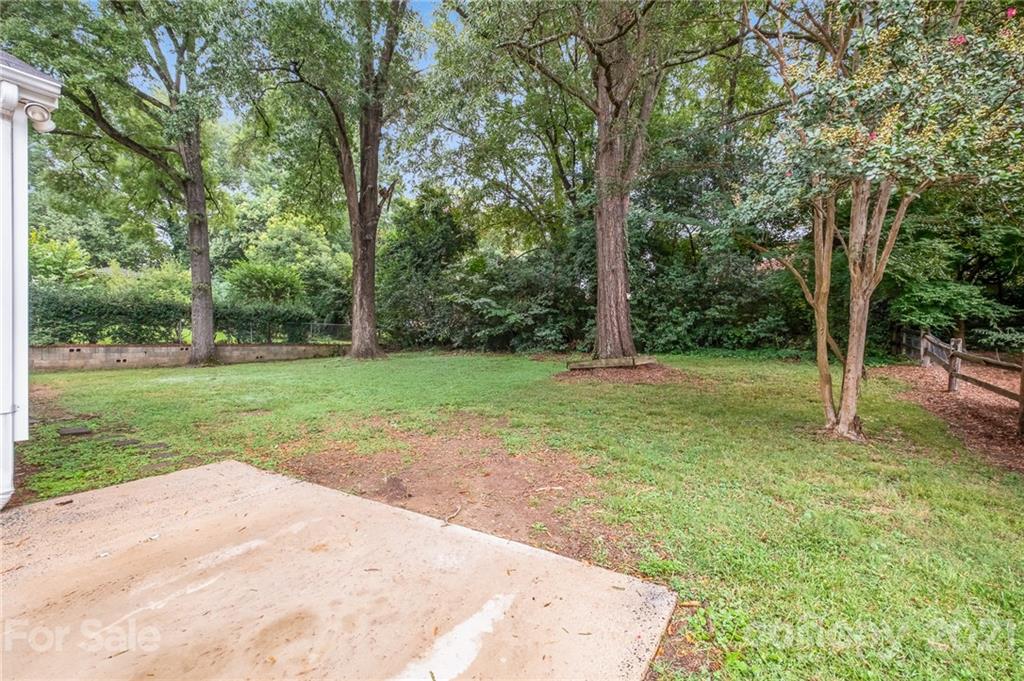 113 Hillside Avenue Southwest Concord, NC 28025 - Photo 16 of 19 a backyard of a house with lots of trees