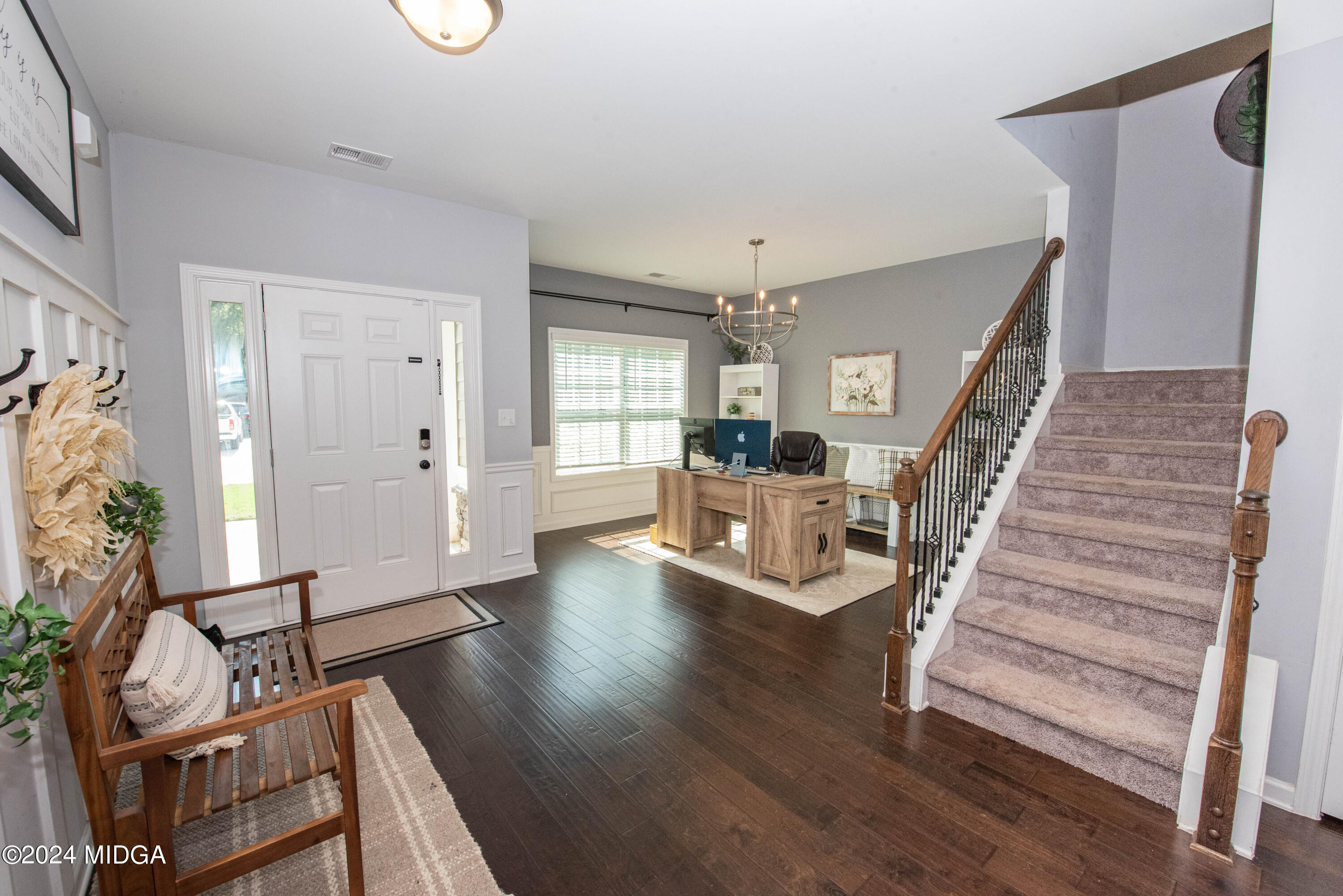 103 Wax Myrtle Way Perry, GA 31069 - Photo 5 of 62 a living room with furniture and wooden floor